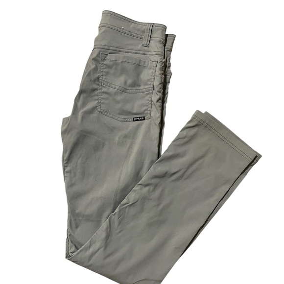 Prana Men's Light Gray Chinos - Picture 3 of 4